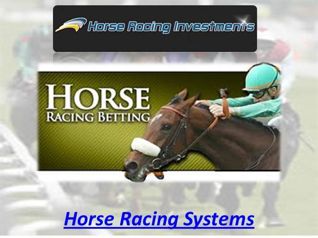horse racing betting systems